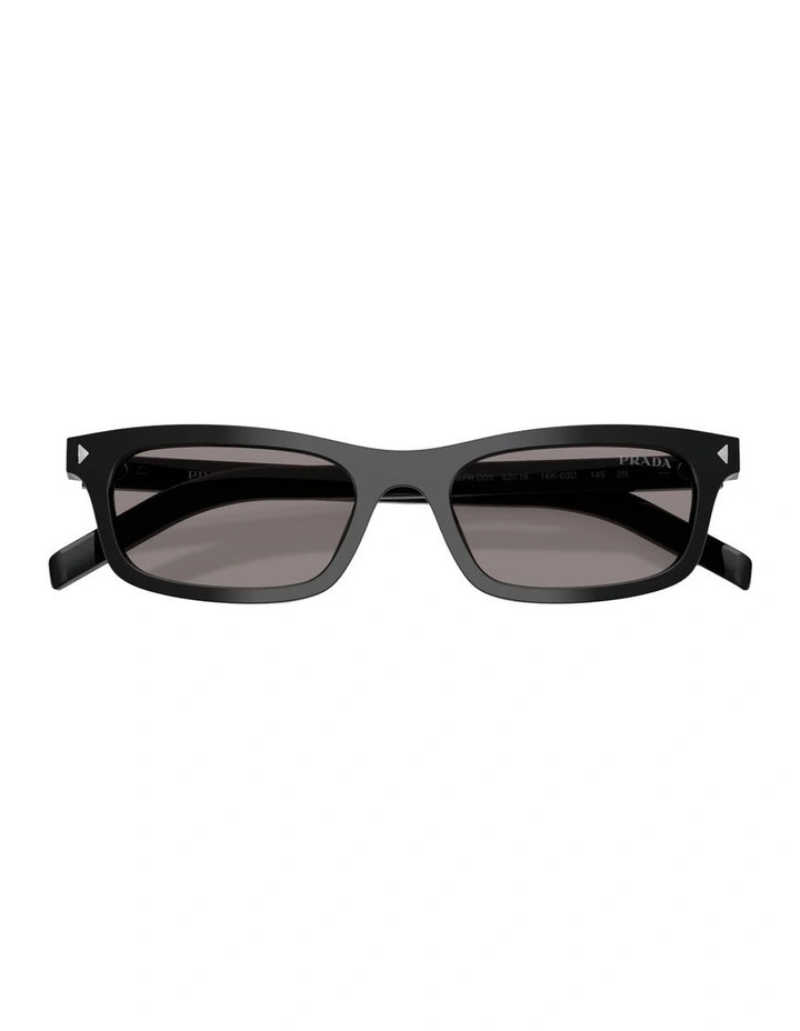 Acetate Sunglasses in Black image 4