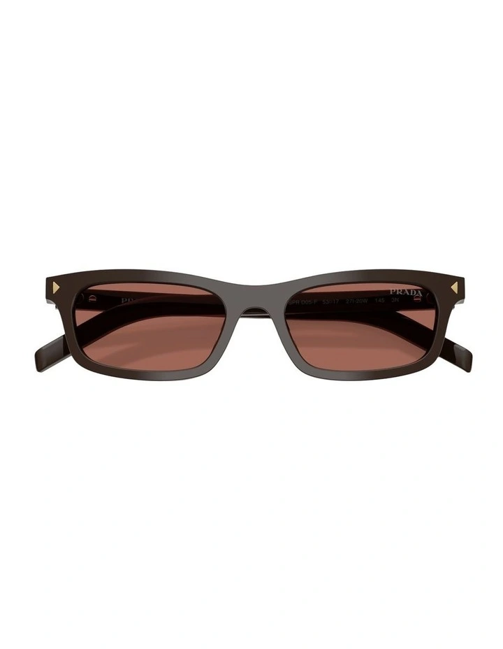 Acetate Sunglasses in Brown image 3