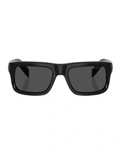 Acetate Sunglasses in Black