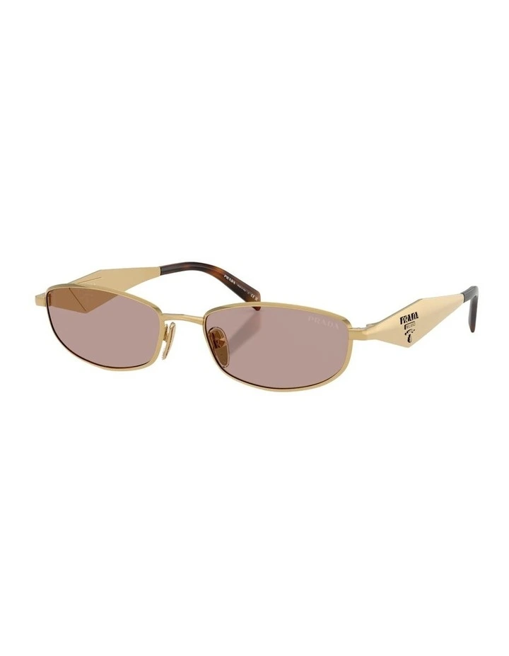 Metal Sunglasses in Gold image 1