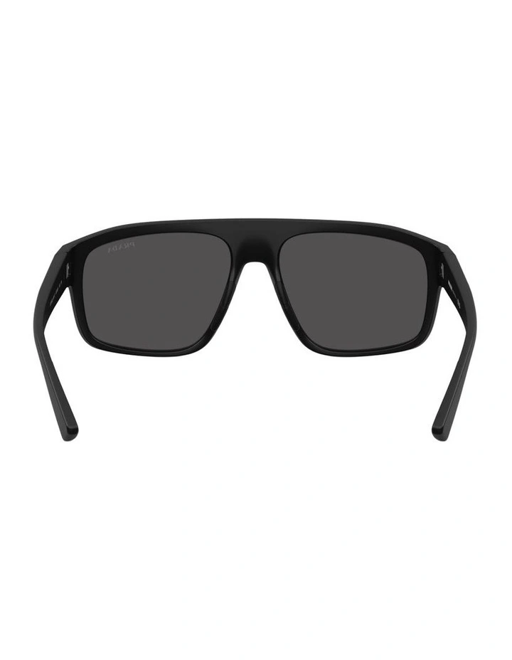 Injected Sunglasses in Black image 2