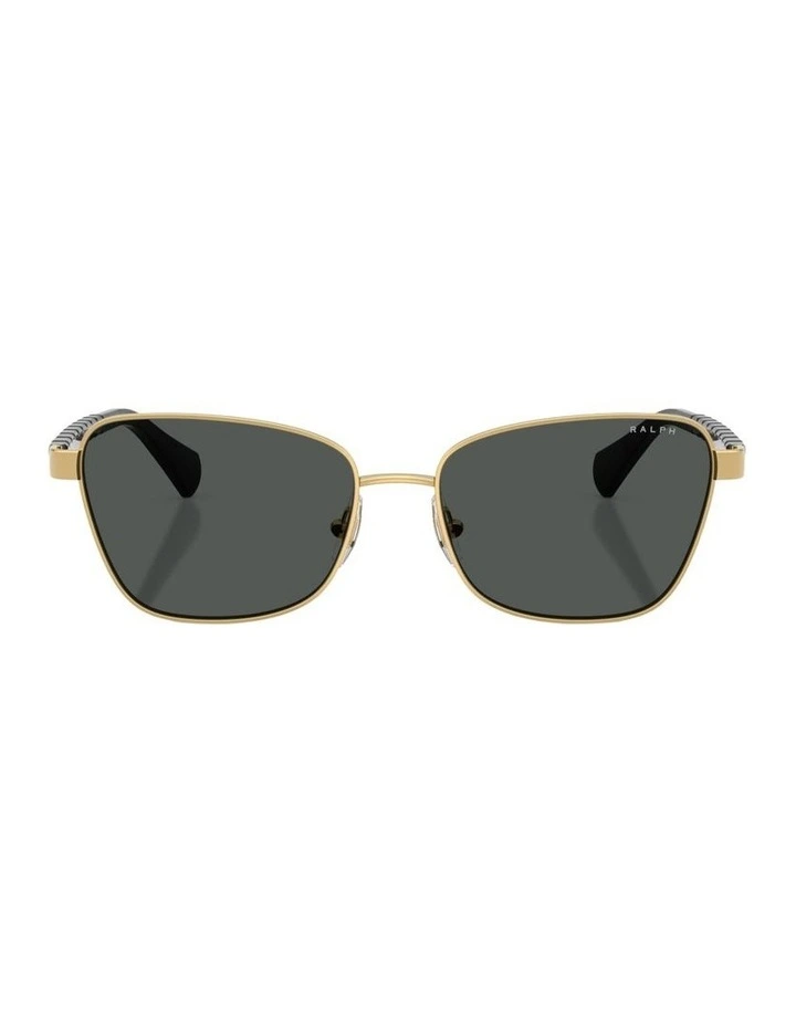 Metal Sunglasses in Gold image 1