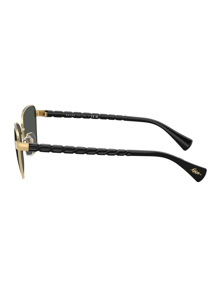Metal Sunglasses in Gold image 2