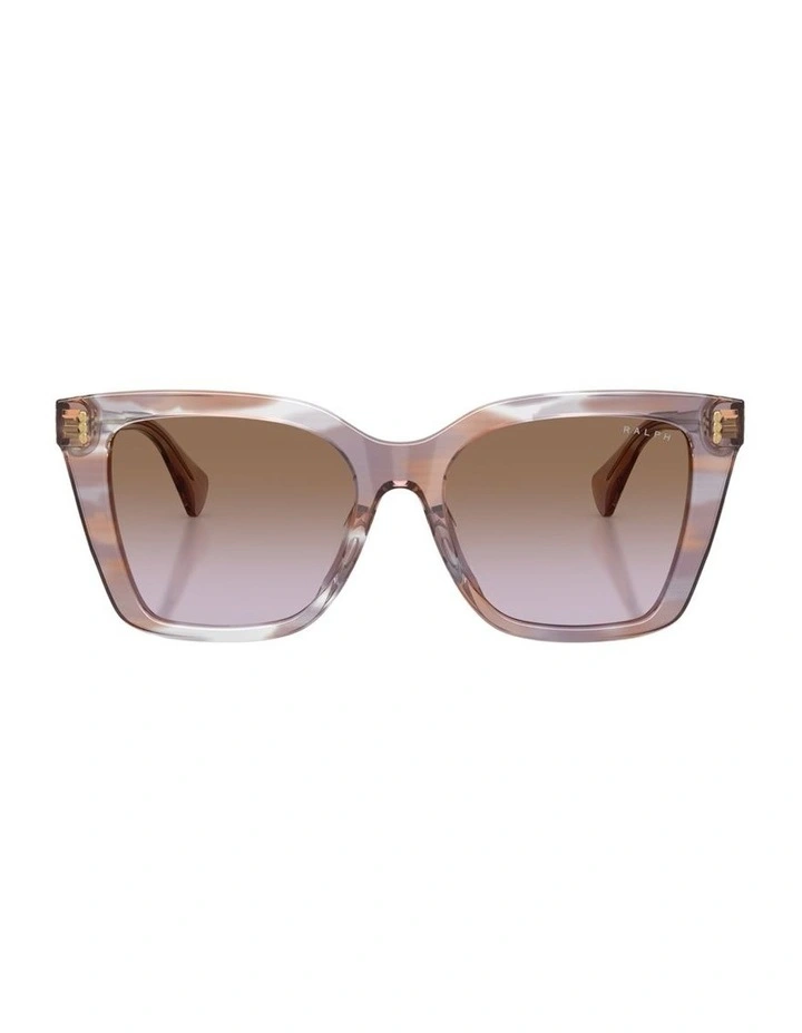 Acetate Sunglasses in Brown image 1