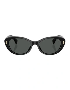 Acetate Sunglasses in Black