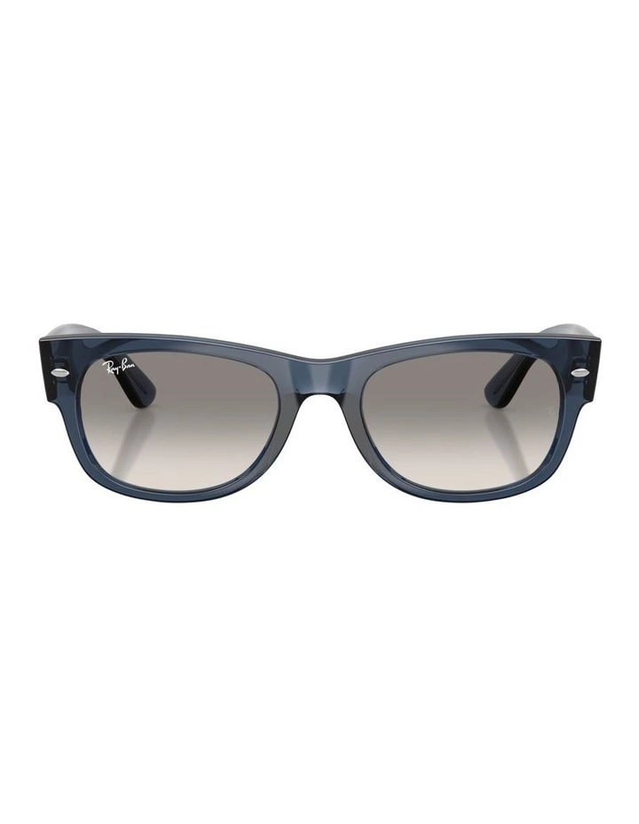 Mega Wayfarer II Propionate Sunglasses in Blue image 2