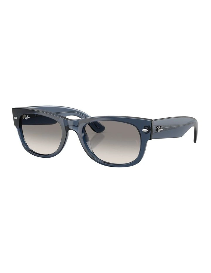 Mega Wayfarer II Propionate Sunglasses in Blue image 1