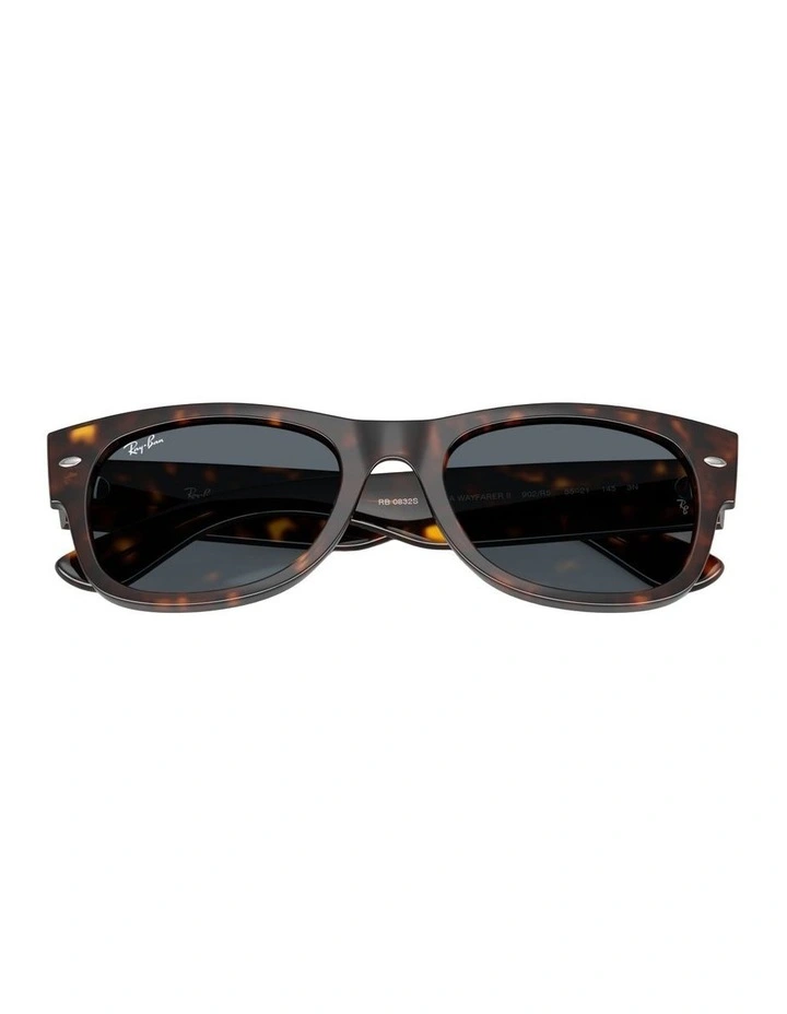 Mega Wayfarer II Propionate Sunglasses in Tortoise image 4
