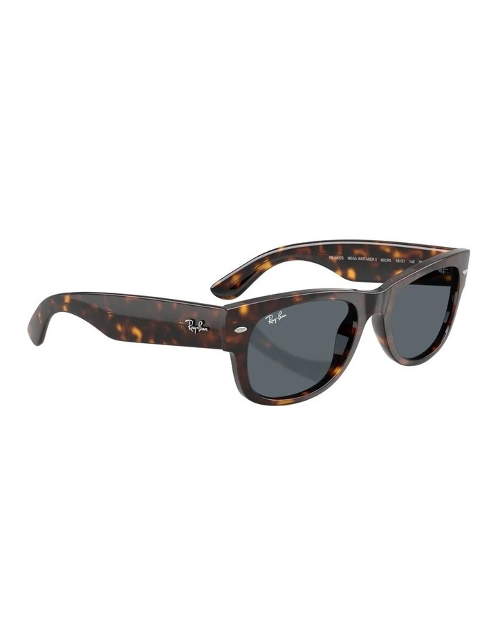 Mega Wayfarer II Propionate Sunglasses in Tortoise image 5