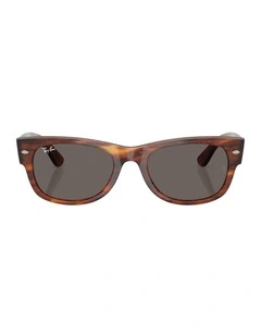Mega Wayfarer II Propionate Sunglasses in Brown
