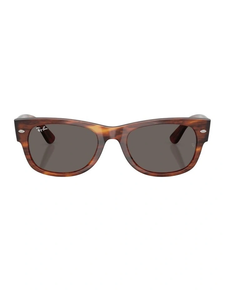 Mega Wayfarer II Propionate Sunglasses in Brown image 1