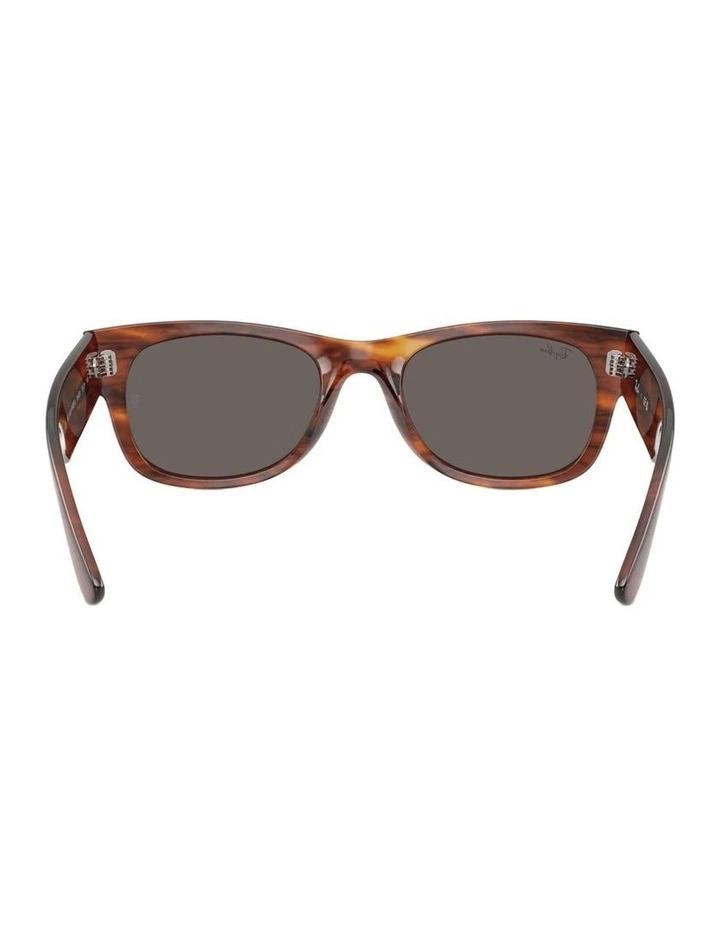 Mega Wayfarer II Propionate Sunglasses in Brown image 2