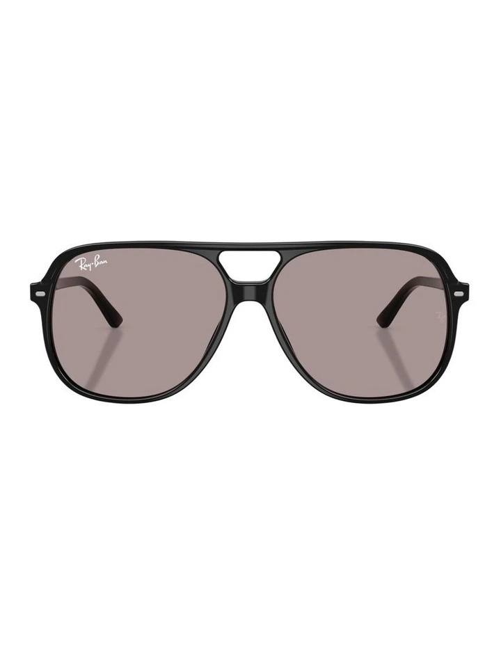 Bill Summer Capsule Acetate Sunglasses in Black image 2