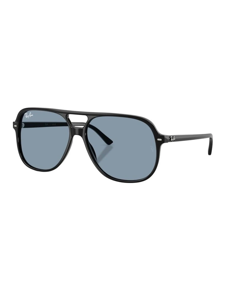Bill Summer Capsule Acetate Sunglasses in Black image 1