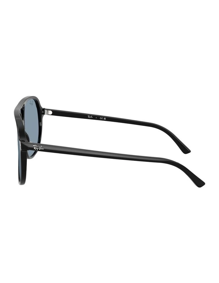 Bill Summer Capsule Acetate Sunglasses in Black image 3