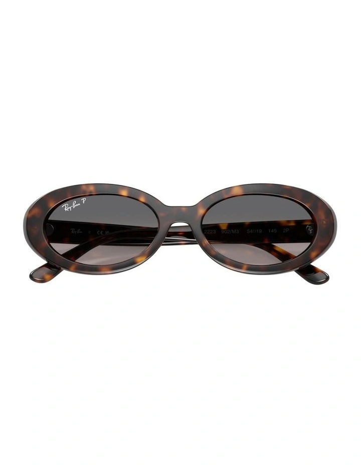 Propionate Polarised Sunglasses in Tortoise RB2223 image 3