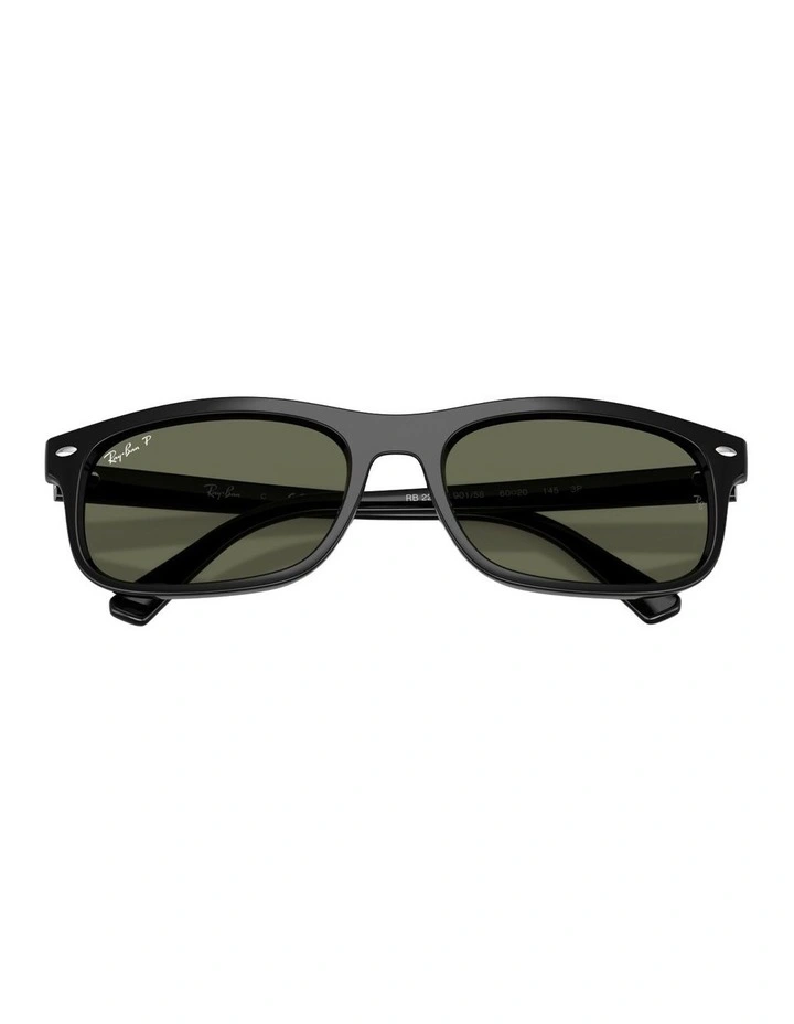 Propionate Polarised Sunglasses in Black RB2224 image 3