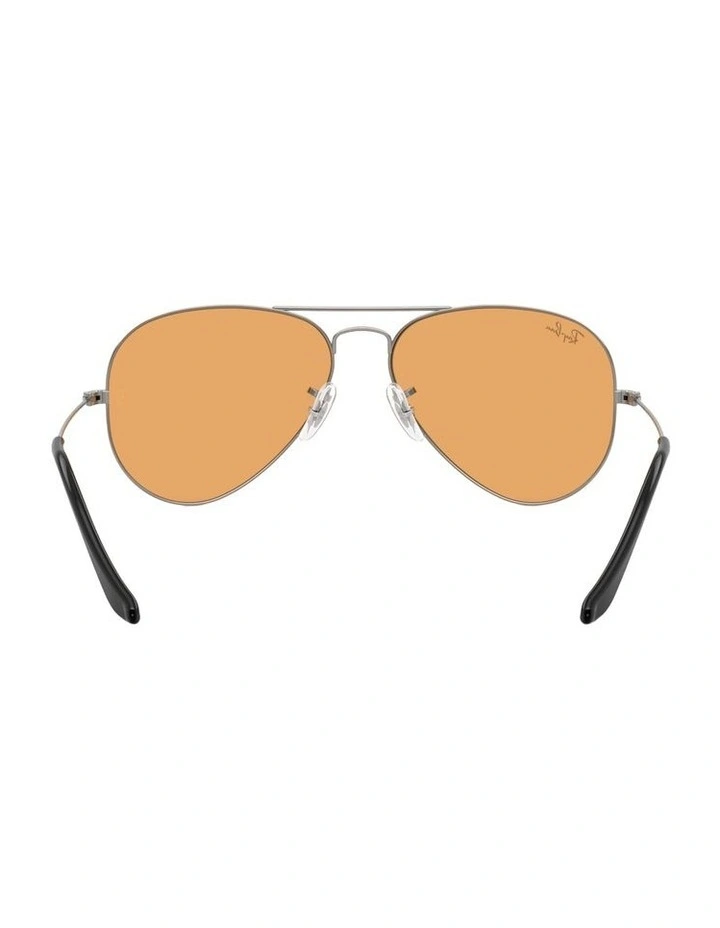 Aviator Classic Summer Capsule Metal Sunglasses in Grey image 1