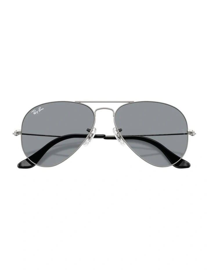 Aviator Classic Summer Capsule Metal Sunglasses in Grey image 4
