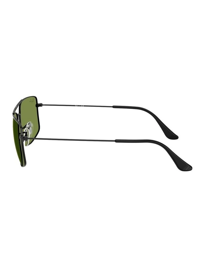 Explorer III Metal Sunglasses in Black image 2