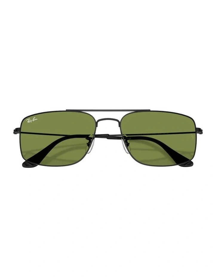 Explorer III Metal Sunglasses in Black image 3