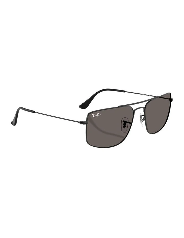 Explorer III Metal Sunglasses in Black image 4