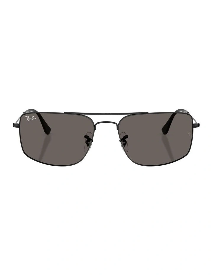 Explorer III Metal Sunglasses in Black image 1