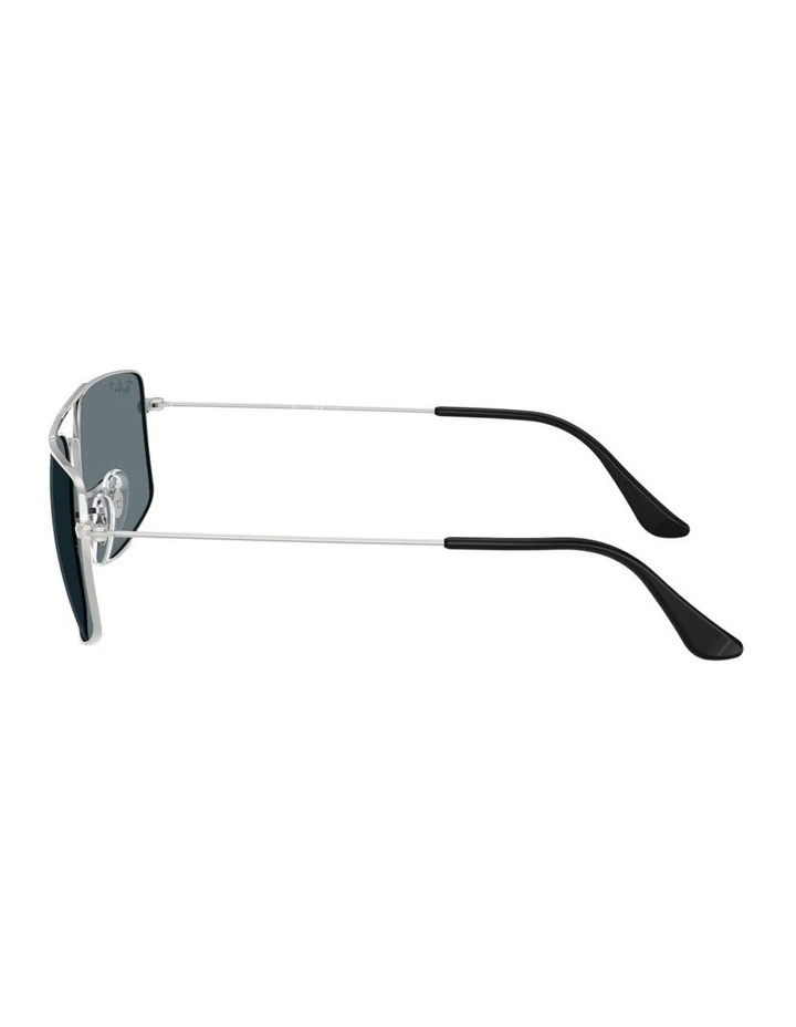 Explorer III Metal Polarised Sunglasses in Silver image 3
