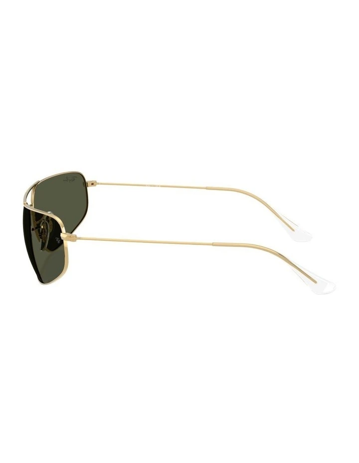 Metal Sunglasses in Gold RB3780 image 2