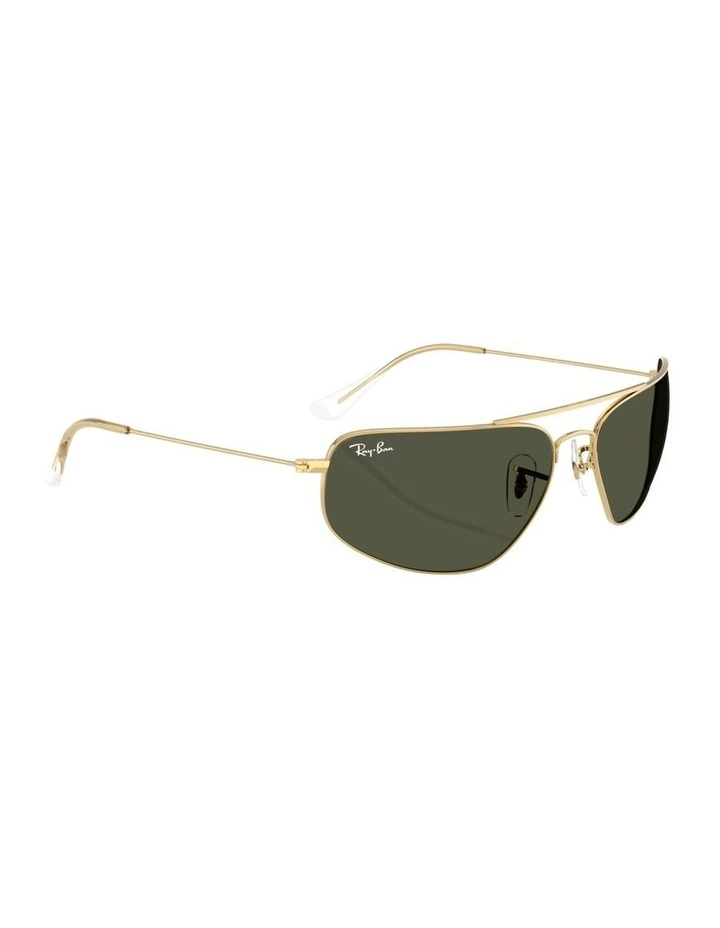 Metal Sunglasses in Gold RB3780 image 3