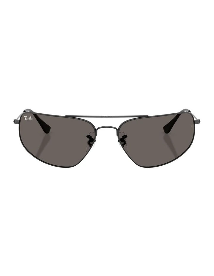 Metal Sunglasses in Black RB3780 image 1