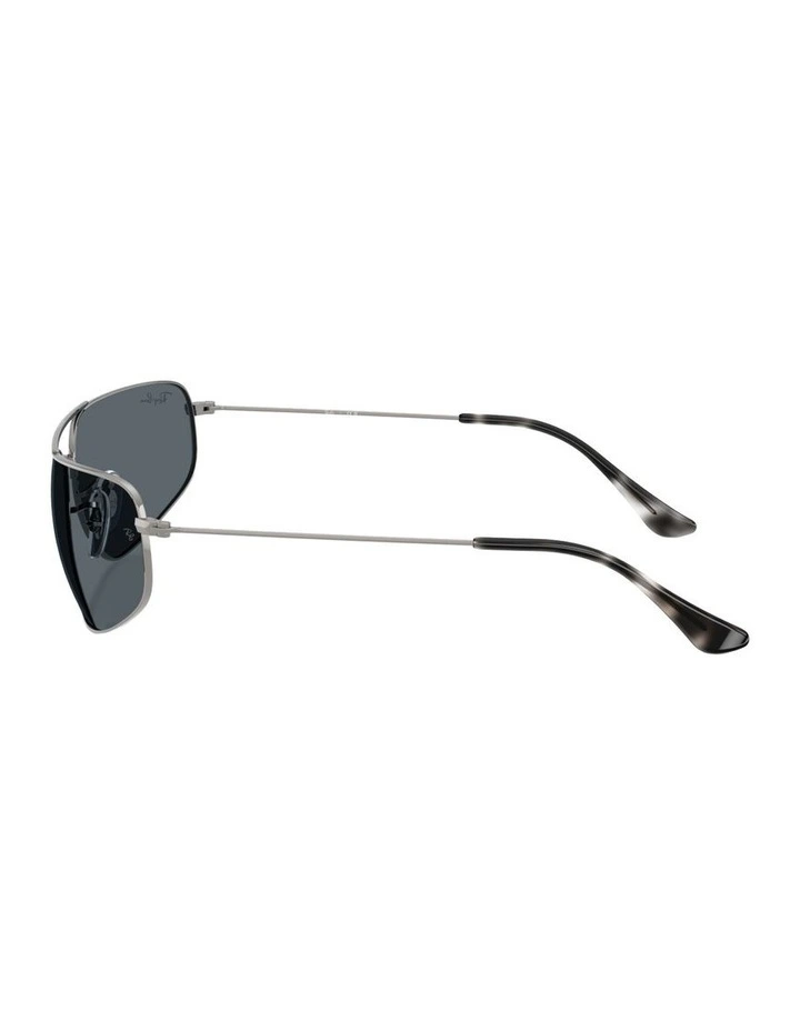 Metal Sunglasses in Grey RB3780 image 3