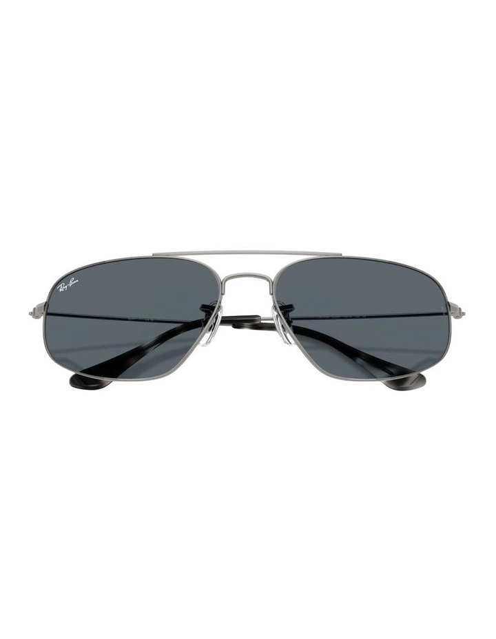 Metal Sunglasses in Grey RB3780 image 4