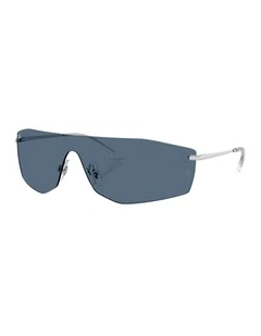 Alix Bio-Based Metal Sunglasses in Silver