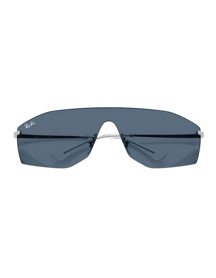 Alix Bio-Based Metal Sunglasses in Silver image 4