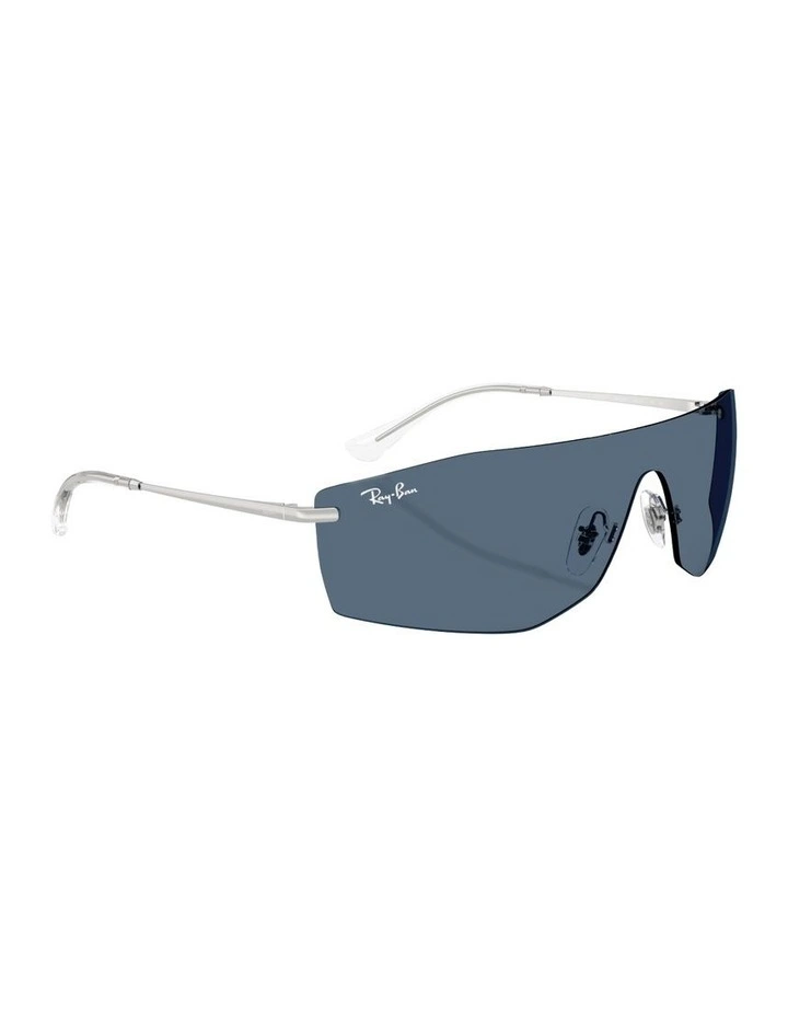 Alix Bio-Based Metal Sunglasses in Silver image 5