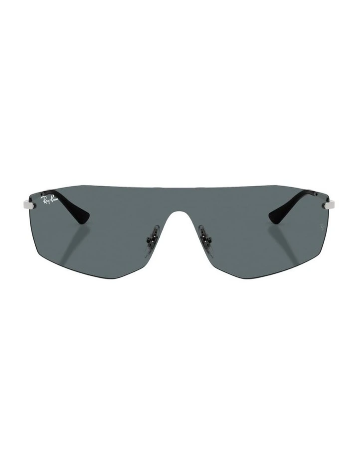 Alix Bio-Based Metal Sunglasses in Silver image 1