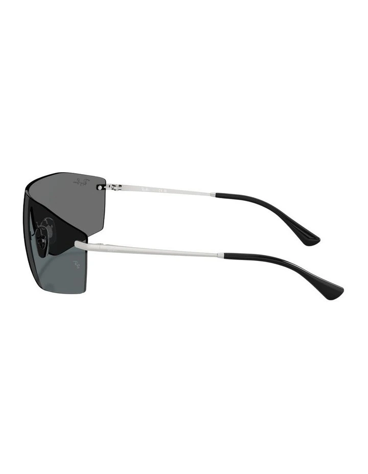 Alix Bio-Based Metal Sunglasses in Silver image 2
