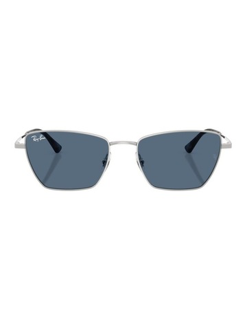 Ray-Ban Drea Bio-Based Metal Sunglasses in Silver | MYER