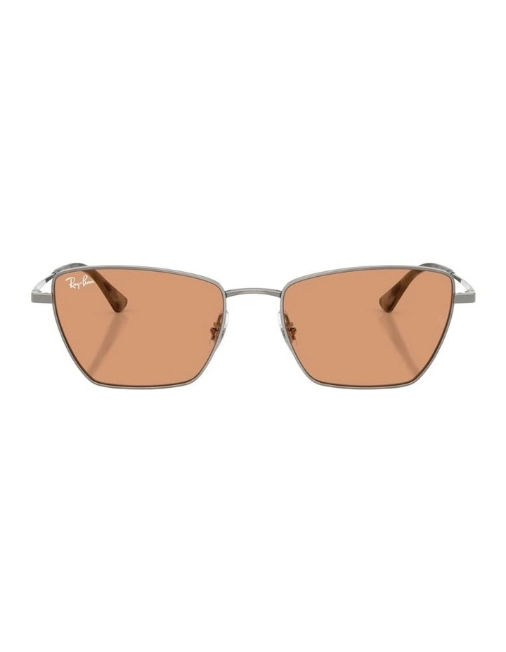 Drea Bio-Based Metal Sunglasses in Grey image 2