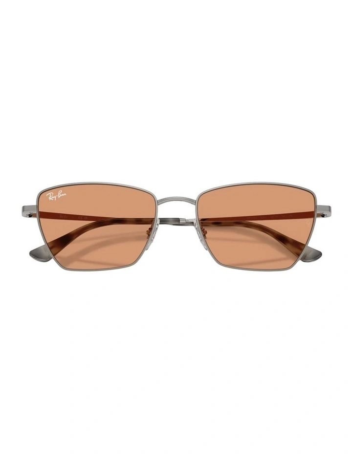 Drea Bio-Based Metal Sunglasses in Grey image 4