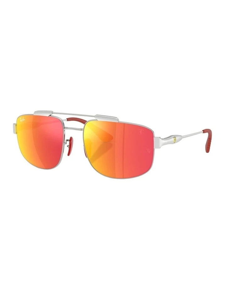 Scuderia Ferrari Collection Metal Sunglasses in Silver RB3789M image 1