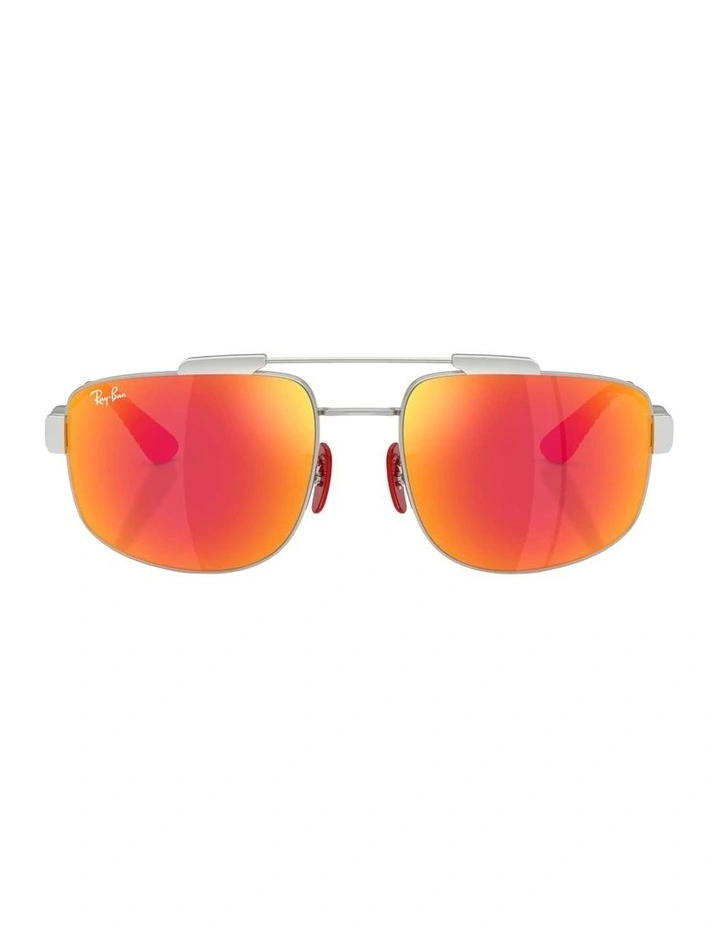 Scuderia Ferrari Collection Metal Sunglasses in Silver RB3789M image 2