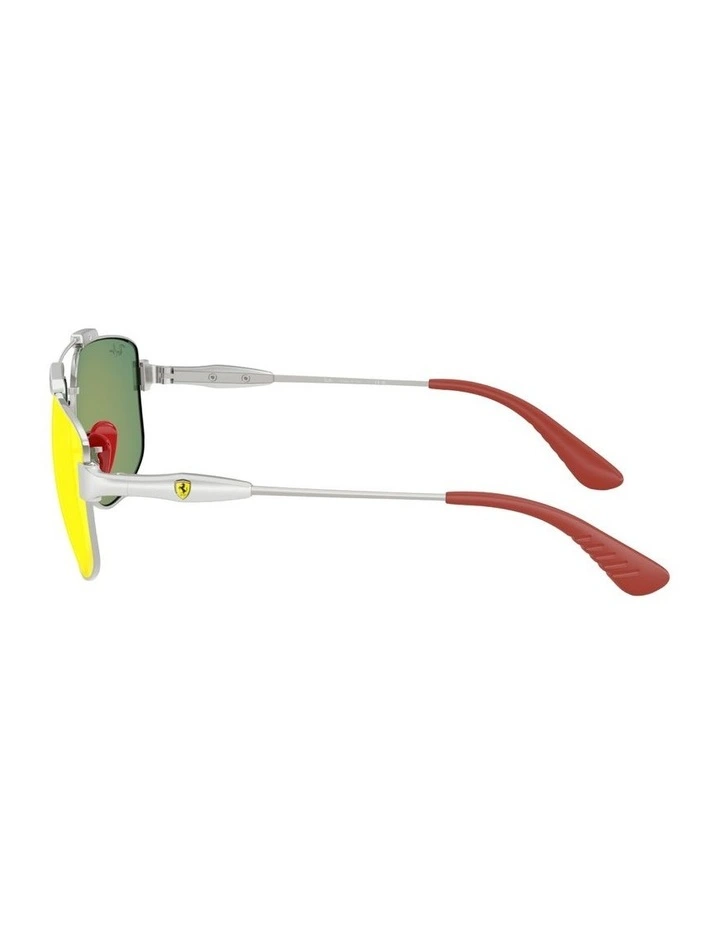 Scuderia Ferrari Collection Metal Sunglasses in Silver RB3789M image 3