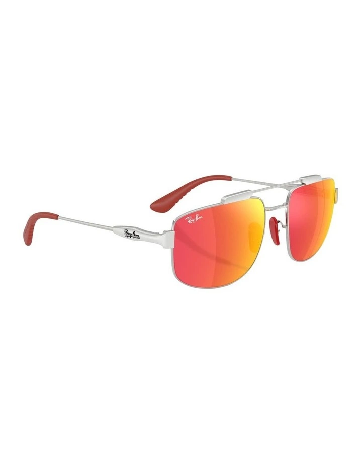 Scuderia Ferrari Collection Metal Sunglasses in Silver RB3789M image 5