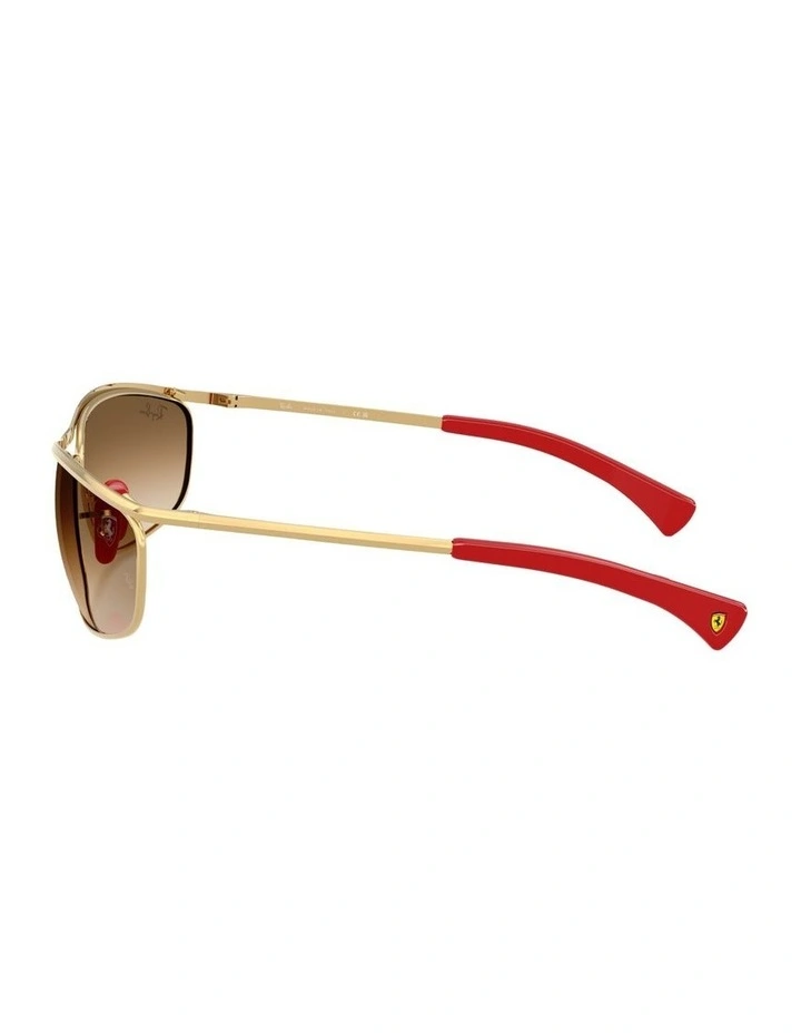 Scuderia Ferrari Collection Metal Sunglasses in Gold RB3819M image 3