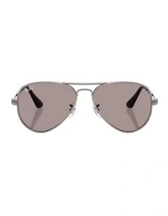 Aviator Max Summer Capsule Metal Sunglasses in Grey