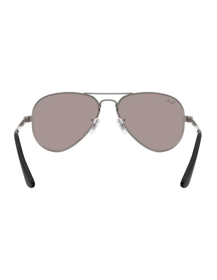 Aviator Max Summer Capsule Metal Sunglasses in Grey image 3