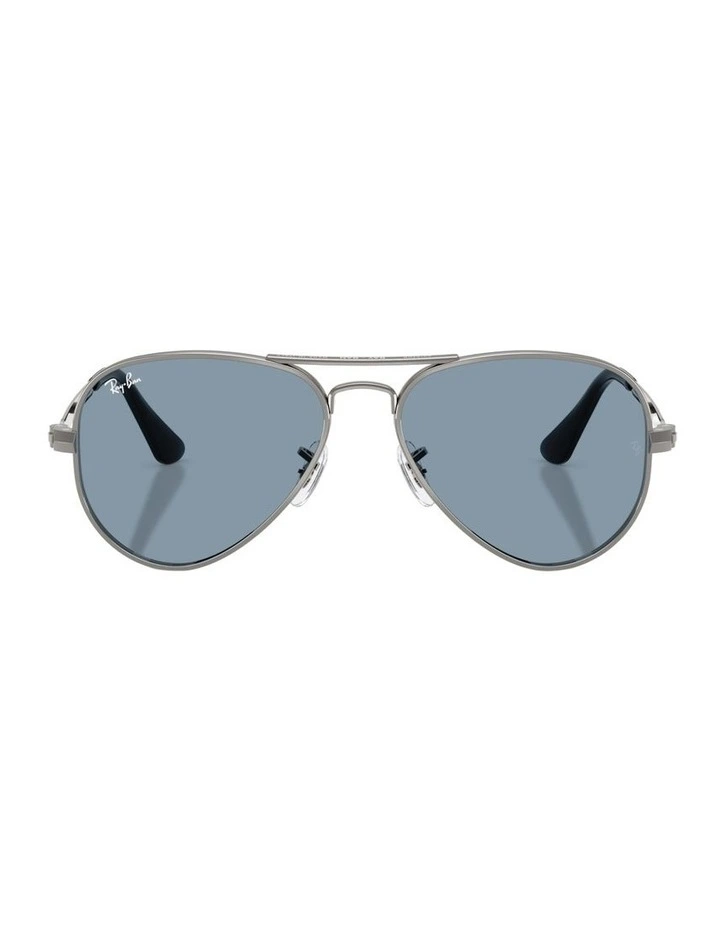 Aviator Max Summer Capsule Metal Sunglasses in Grey image 1