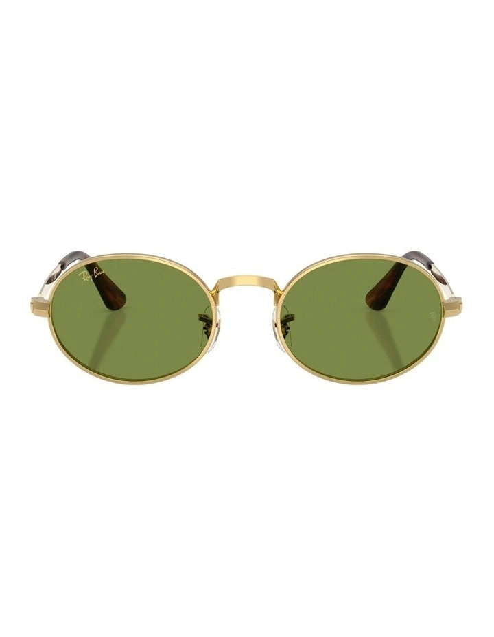 By A$AP Rocky Metal Sunglasses in Gold RB3931 image 1